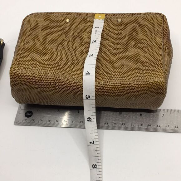 Patricia Nash Glena leather box wristlet  leather embossed NWT with *flaw* - Picture 16 of 16